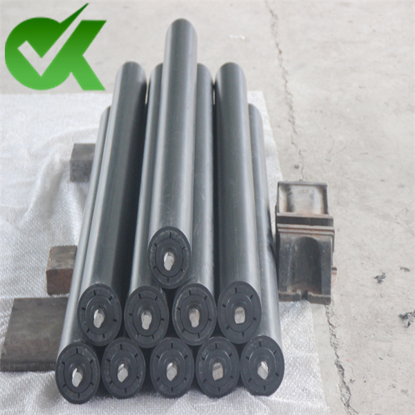 UHMWPE Conveyor Roller Black Durable Corrosion Resistance